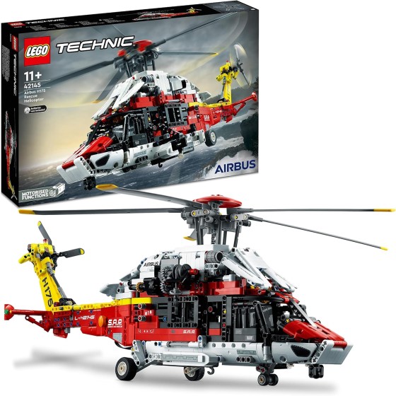 LEGO Technic Airbus H175 Emergency Helicopter, Educational Construction Set